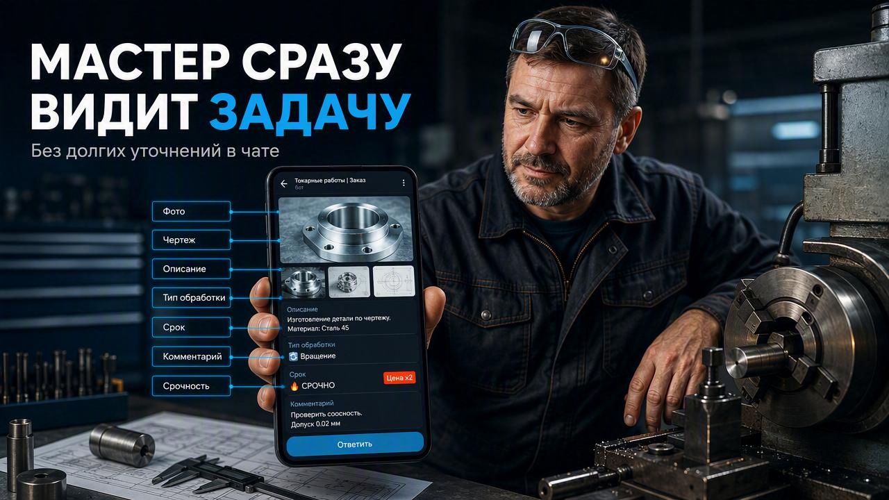 CRM-Бот для токаря